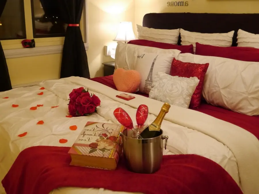 Come decorare la camera da letto per San Valentino