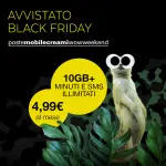 PosteMobile CREAMI WOW Weekend: torna la promozione di grande successo