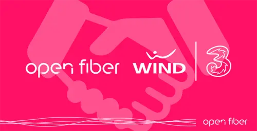 Wind Tre e Open Fiber insieme per abbattere il digital divide