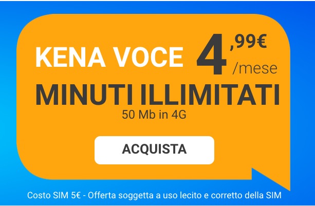 Kena Voce e Kena Flash: continuano le offerte anti iliad di Kena Mobile