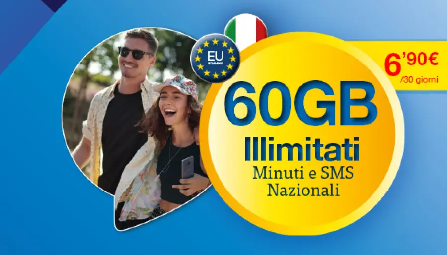 Lycamobile, super offerta con 60GB