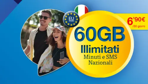Lycamobile, super offerta con 60GB