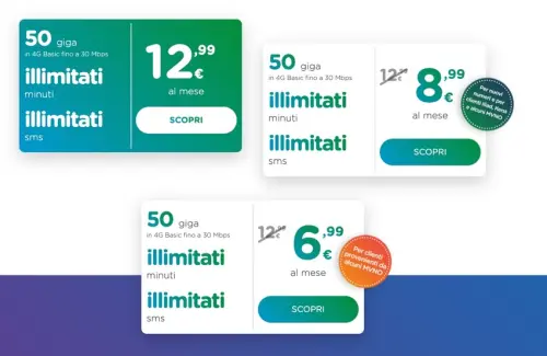 ho.Mobile, tre offerte diverse per clienti diversi