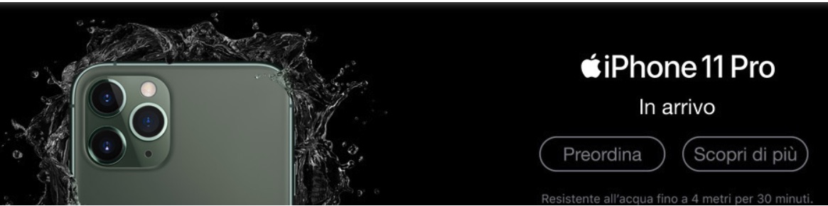 I nuovi iPhone Pro, Max e 11 nello store Iliad