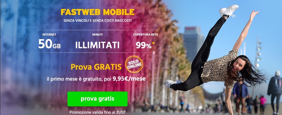 Fastweb Mobile, la nuova offerta mobile tutto incluso con nuova assistenza clienti