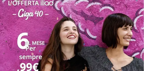 Iliad e Tre propongono la medesima offerta avendo la stessa rete