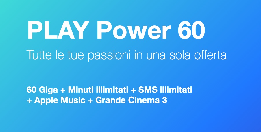 Tre Play Power 60: tanti giga, musica e cinema nella nuova offerta