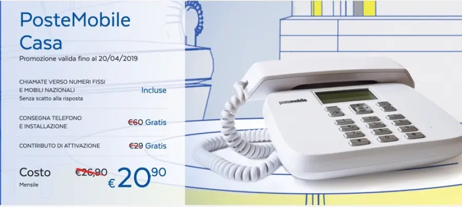 PosteMobile Casa e PosteMobile Casa Facile: la promozione continua