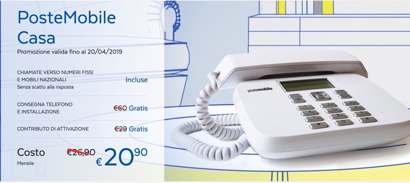 PosteMobile Casa e PosteMobile Casa Facile: la promozione continua