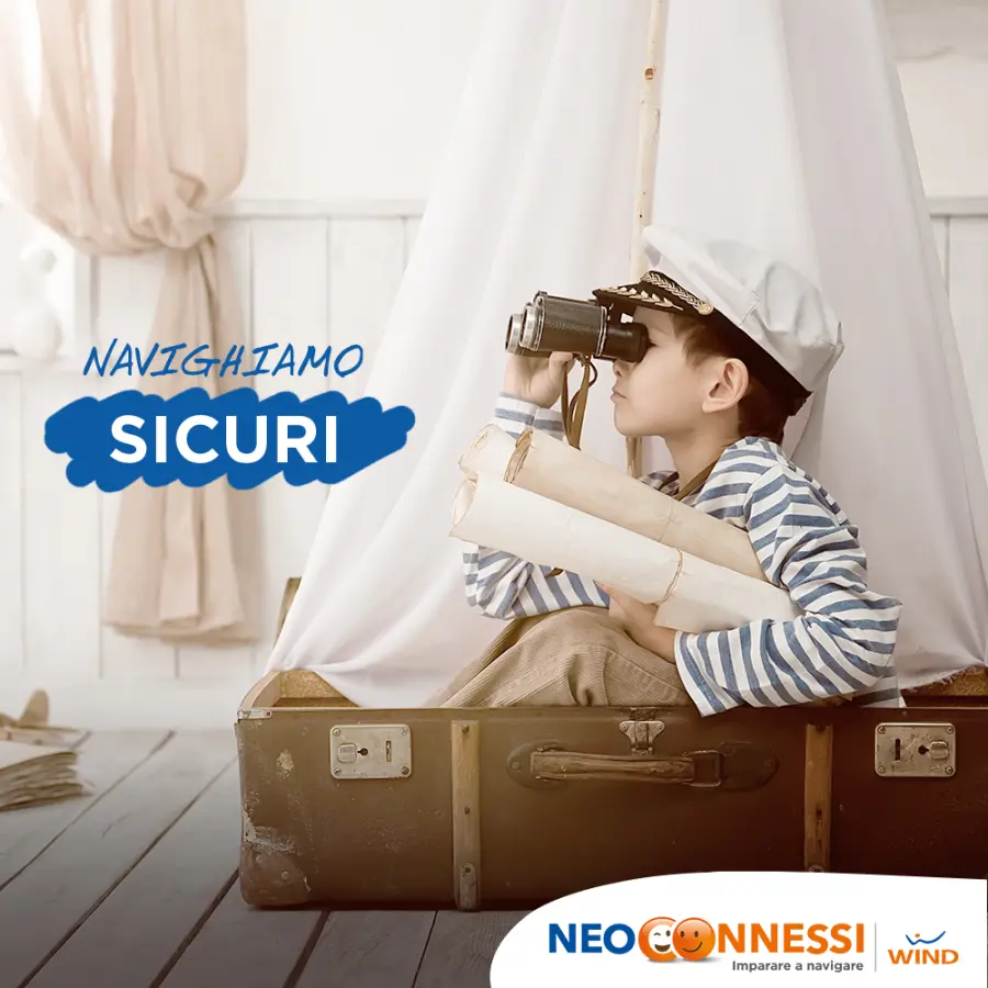 "Neoconnessi", Wind-Tre a sostegno delle famiglie per una navigazione sicura