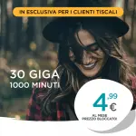 Mobile Top 30, l'offerta per i soli clienti Tiscali a tiratura limitata