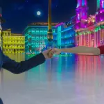 Mina e Carolina Kostner nello spot natalizio di TIM per la Supergiga