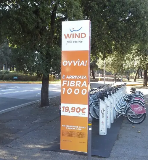 La fibra di Wind raggiunge anche Pisa