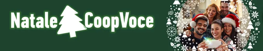 Natale CoopVoce: arrivano Carta Natale Web e Carta Natale Voce