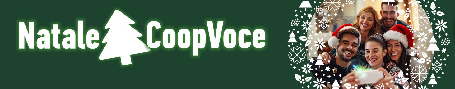 Natale CoopVoce: arrivano Carta Natale Web e Carta Natale Voce