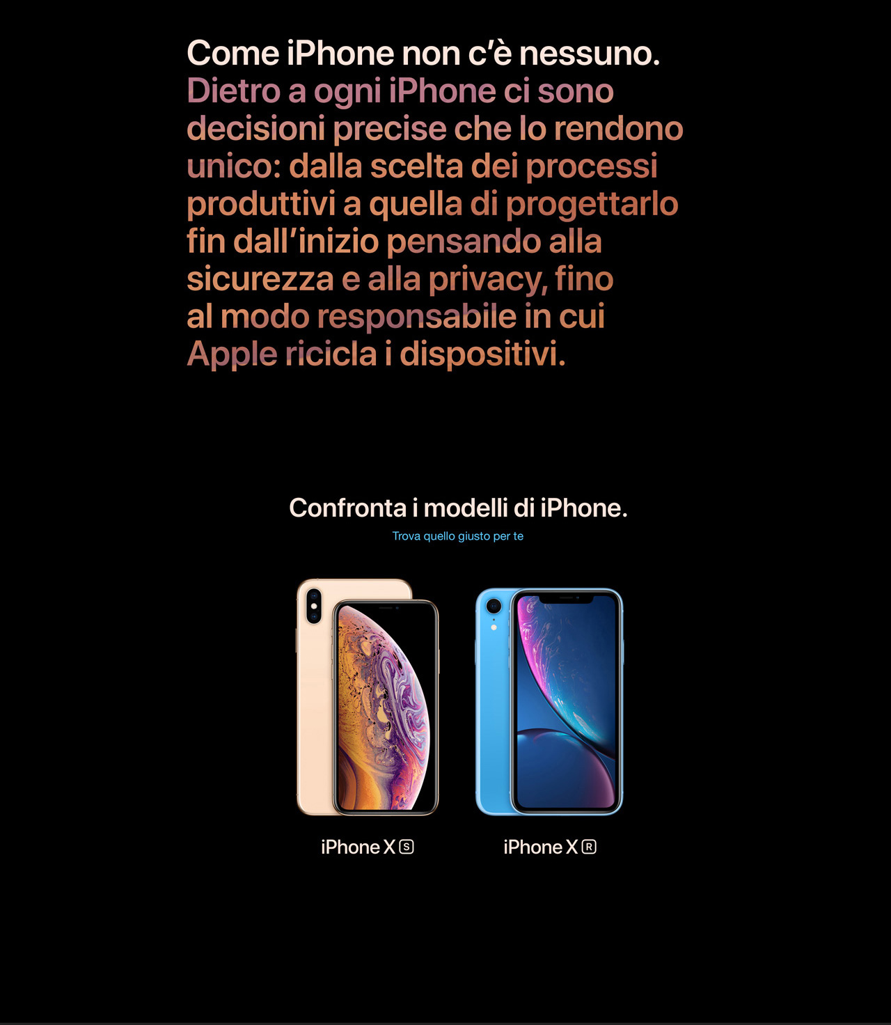 iPhone XS e XR in arrivo con Iliad: ecco le specifiche