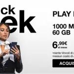 Black week di Tre con l'offerta Play Power 60