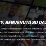 DAZN, il ticket è ancora in promozione con Sky