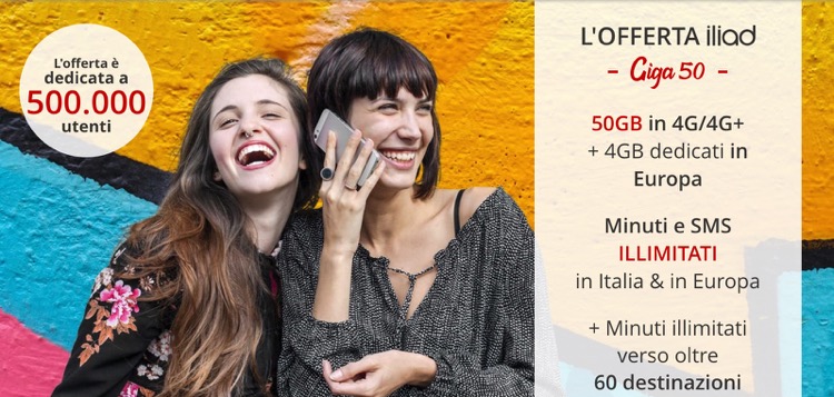 Iliad, ecco le tre offerte ancora valide