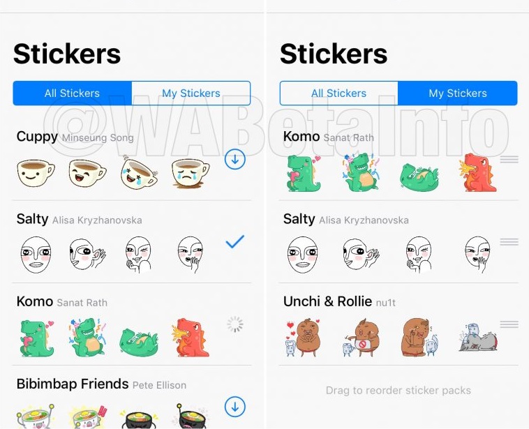 Whatsapp, ecco a voi gli Stickers