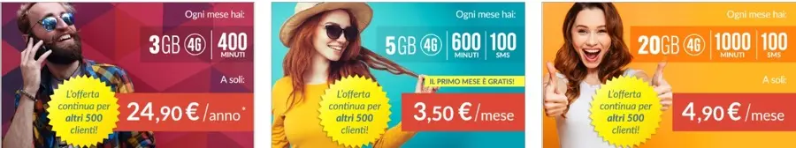 Optima Comfort, 20 Special e Semplice: ecco le ultime offerte Optima Mobile