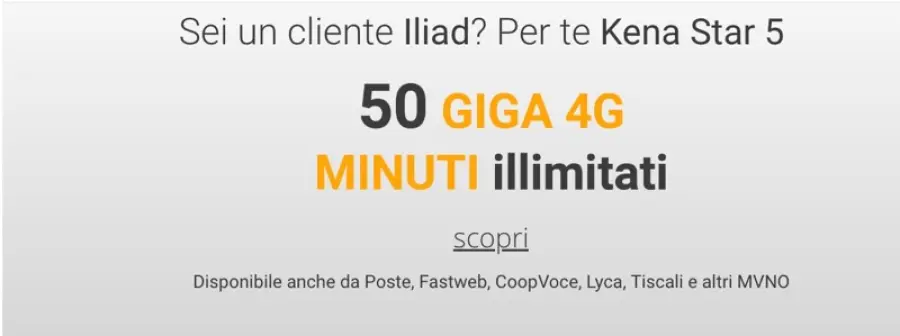 Kena Mobile all'attacco di Iliad e Ho.Mobile: ecco Kena Star