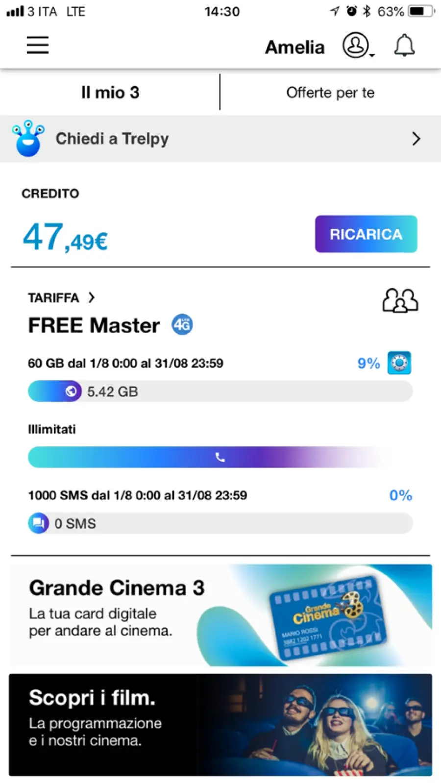 "My3", arriva la nuova app per i clienti da mobile di Wind Tre