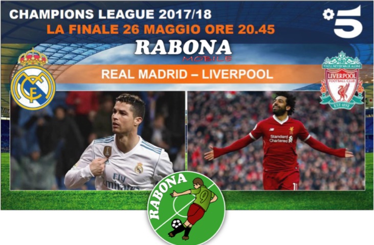 Rabona Mobile, per la finale Champions League su Canale 5