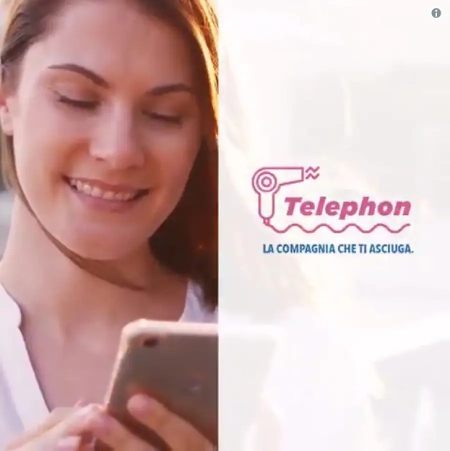 Telephon, la compagnia che ti asciuga: lo spot social di Iliad