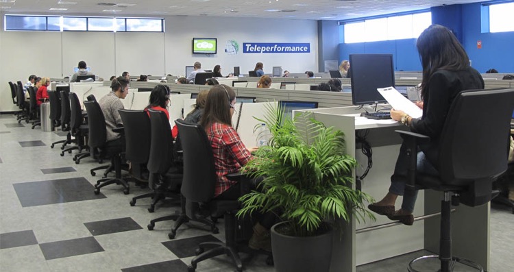 Teleperformance lavoratori