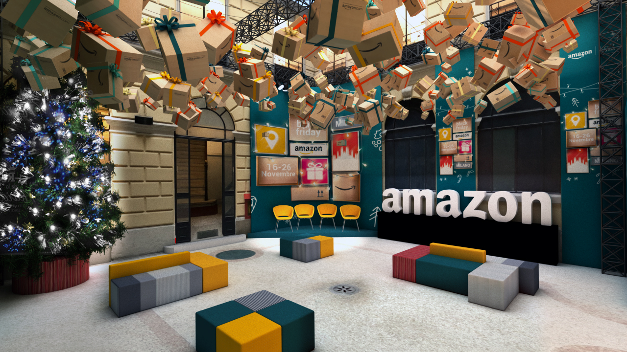 Arriva il primo popup store di Amazon a Milano